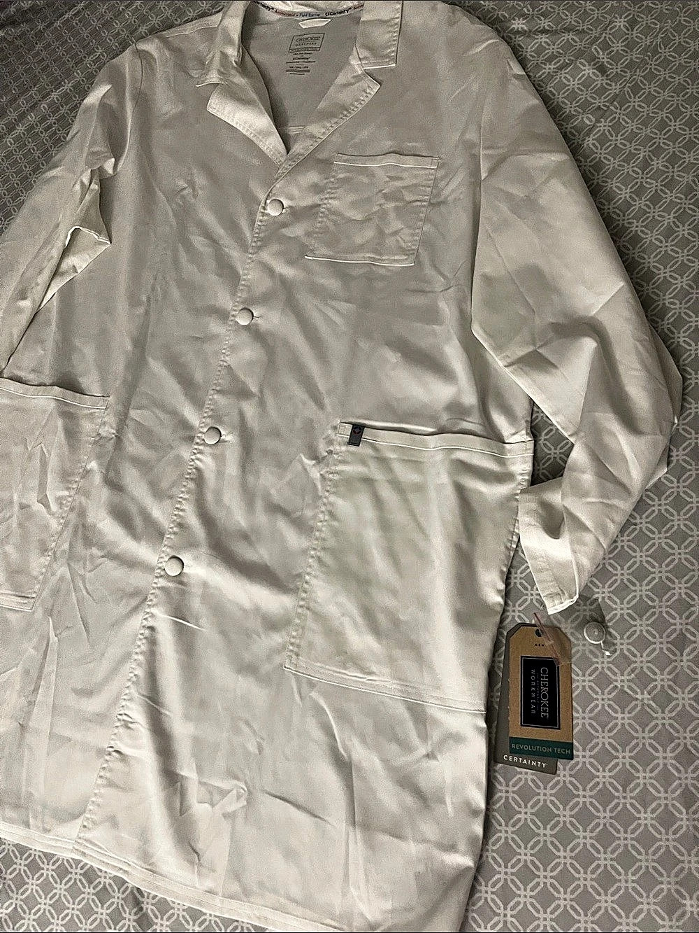 Cherokee Modern Men's White 3XL NWT